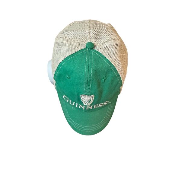 Guinness Beer Green Trucker Hat Mesh Snapback Cap St. Patrick’s Day Ireland - Picture 2 of 5